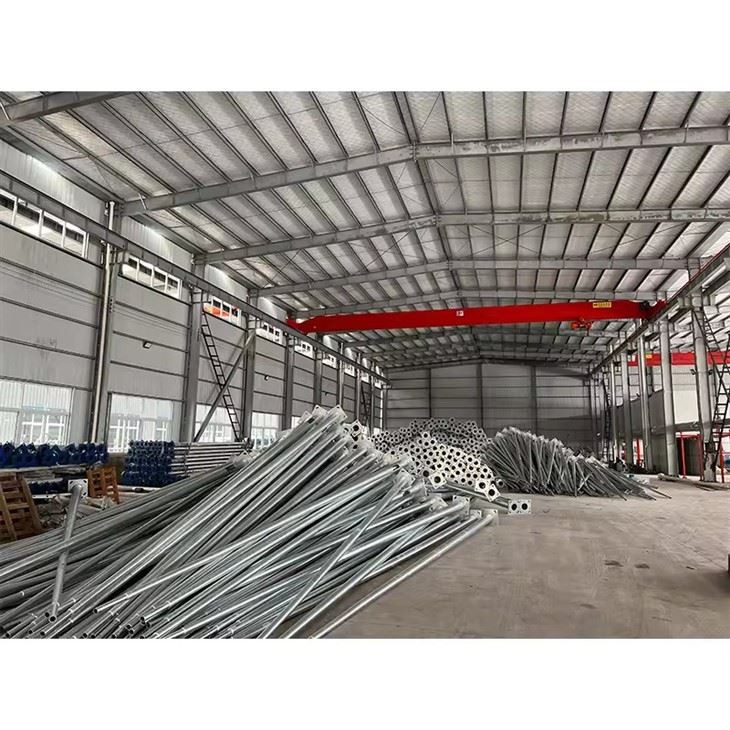 Galvanized Street Light Pole factory